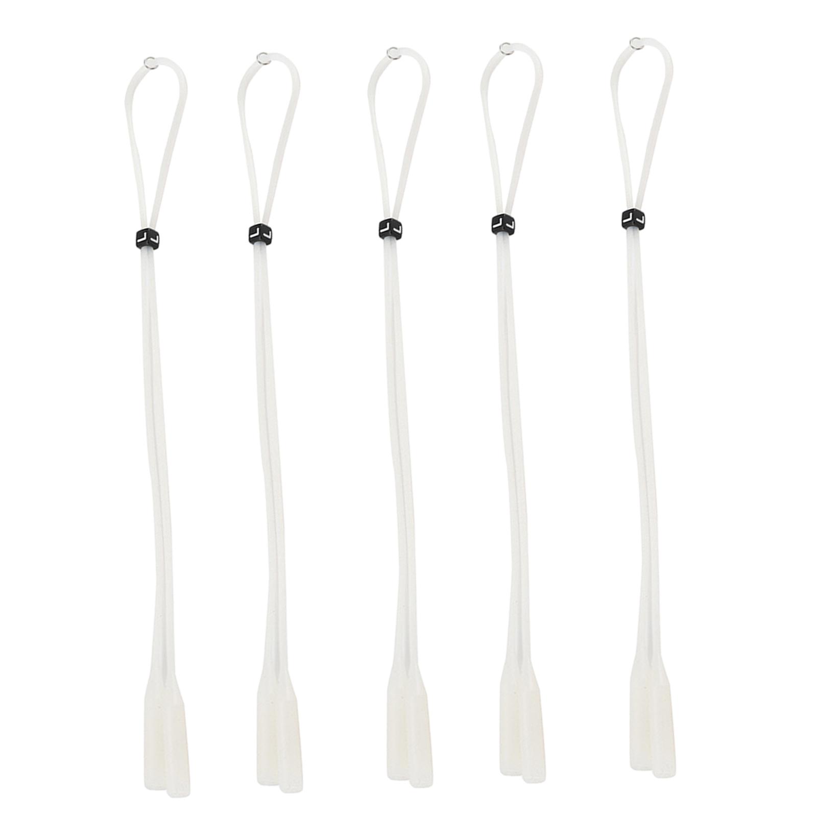 Ioensy - 5 Piezas Correa Para Gafas Correa Para Gafas De Sol Para Cualquier Actividad Cuello Colgante Niños Blanco