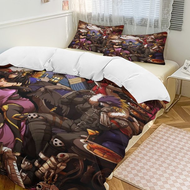 Digimon Anime Home Bed 3-piece Set Classic Japanese Anime Polyester Wash Student Dormitory Set