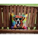 thumbnail image 4 of Almohada Decorativa Boxer Hippie Dawg 14x14, 4 of 6