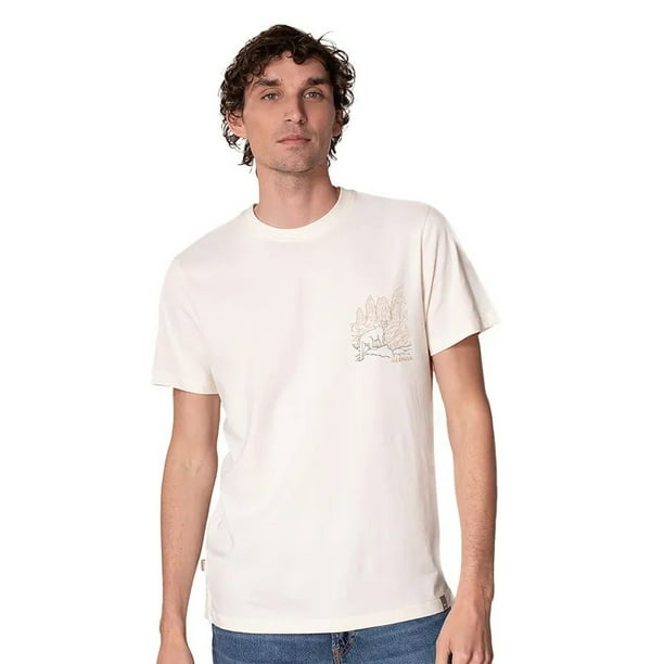 Polera Hombre Uv+pro Algodón Orgánico Puma Las Torres Lenga