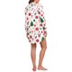 thumbnail image 3 of INSPIRE CHIC Conjunto de Pijamas de Navidad para Mujeres con Cuello con Muesca, Estampado de Botones, Camisón de Manga Larga, Conjunto de Pantalones para Otoño Invierno, Talla Mediana, Blanco, 3 of 5