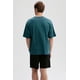 thumbnail image 3 of Polera Hombre Print Central Verde Oscuro, 3 of 4