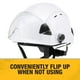 thumbnail image 3 of Visera DEWALT DPG22-SH con lente transparente antivaho para casco, 3 of 3