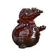 thumbnail image 3 of Estatua De Cocodrilo Que Cambia De Color, Mascota De Té En El Interior, Figuritas De Cocodrilo En Miniatura, Color Rojo, 3 of 3