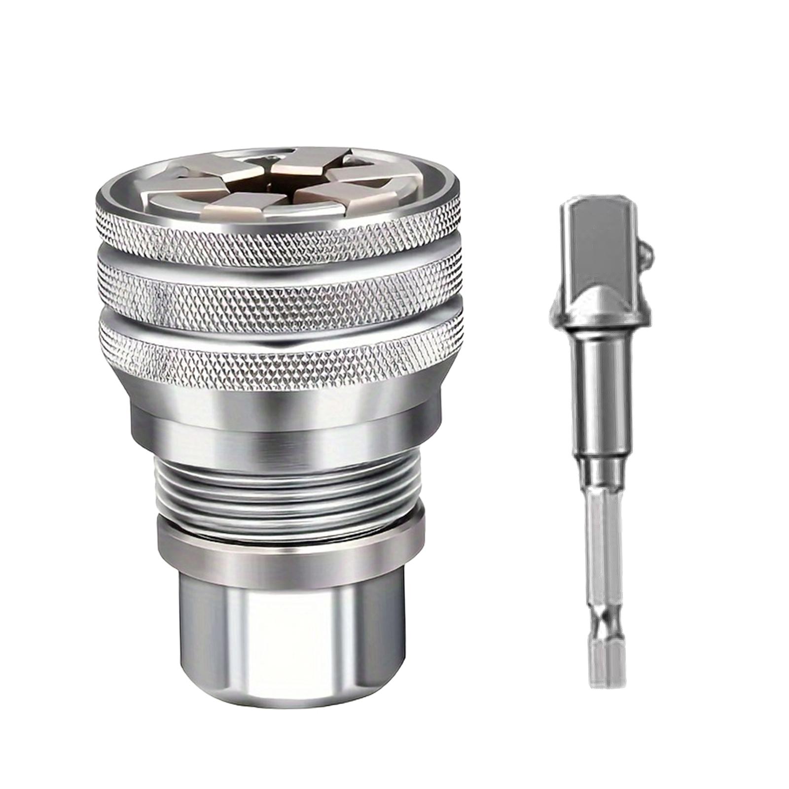 Magideal - Herramienta De Vaso Universal, Accionamiento De 3/8 De Pulgada, Práctica, Funda Multifunción Resistente Al Desgaste, Estándar De 0,39 A 0,75 Pulgadas,