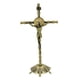 thumbnail image 1 of Crucifijo Pared Cruz Estatua Miniatura Cruz Estatua Para Gabinete Pascua Dormitorio Bronce, 1 of 5