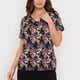 thumbnail image 5 of Polera Mujer Ojetillos Negro Print Corona, 5 of 6