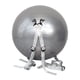 thumbnail image 4 of Pelota Auxiliar De Salto Mortal, Pelota Ligera De Fitness Para Danza, Gimnasia, Hogar, Gris, 4 of 5