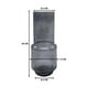 thumbnail image 4 of Florero Decorativo De Vidrio Cristal Con Diseño Tonos Gris, 4 of 7