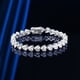 thumbnail image 2 of Pulsera de Tenis de Moissanita Color D VVS1 Pulseras de Corazón de 6x6 Mm para Mujer Pulsera de Tenis de Mujer de Plata Esterlina 925 Joyería 6-8 Pulgadas, 2 of 8