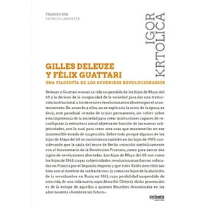 Big Sur - Libro Gilles Deleuze Y Félix Guattari. Una Filosofía De Los Devenires Revolucionarios - Igor Krtolica