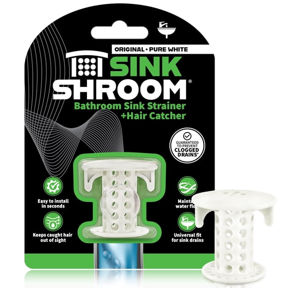 Protector de desagüe para lavabo que atrapa el cabello / colador / trampa TubShroom