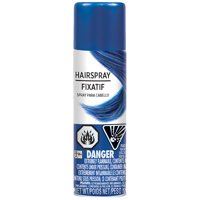 Spray Para El Cabello Amscan Hipoalergénico Azul 90 Ml Fiesta Perfecta