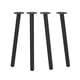 thumbnail image 1 of Kit 4 Patas LAG Circular Color Negro, 1 of 3
