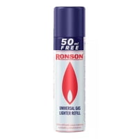 Recarga Encendedor Gas Butano Ronson Pack X 12 Unidades