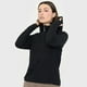 thumbnail image 3 of Polerón Outdoor Mujer Waffle III Negro Corona, 3 of 5