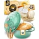thumbnail image 1 of Horno holandés CRUSTLOVE para hornear pan de hierro fundido esmaltado de 5 litros, 1 of 7
