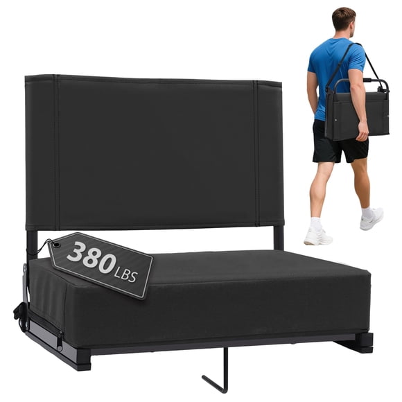 Asiento de grada portátil acolchado Sekey de Stadium Seats con respaldo