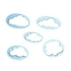thumbnail image 2 of Set 5 Moldes Estampado De Plástico Para Galletas Nubes, 2 of 3