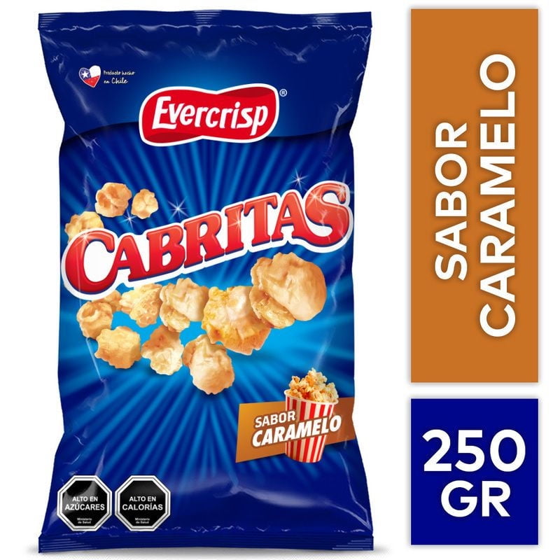 Pop Corn Caramelo 250 g Evercrisp