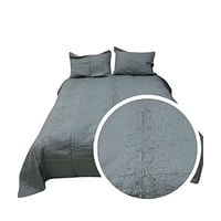 Fei Ya - Cubrecama Quilt De Verano 2 Plazas Bordado A6