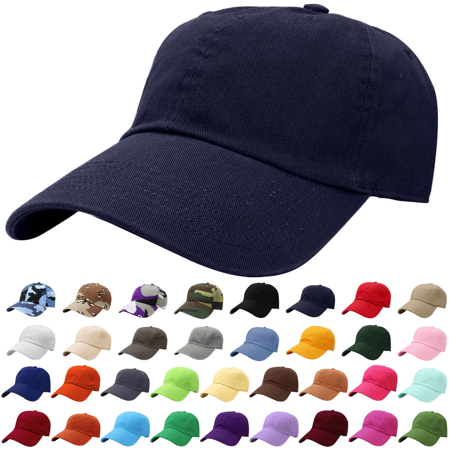 Falari Classic Gorra De Béisbol Gorra De Papá 100% Algodón Suave Ajustable