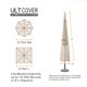 thumbnail image 2 of Funda de Almacenamiento ULTCOVER para Sombrilla de Patio Impermeable 3.7 m, 2 of 7
