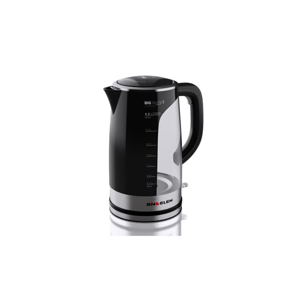 Hervidor De Agua 3 Litros Ha-3900Ng Negro Sindelen