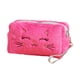 thumbnail image 2 of Bolsa De Cosméticos De Felpa Con Diseño De Gato, Organizador De Viaje, Bolsa De Aseo, Bolsa De Maquillaje, Estilo B, 2 of 5