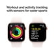 thumbnail image 5 of Reloj inteligente Apple Watch Series 10 GPS 42 mm de aluminio dorado rosa, 5 of 7