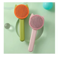 Genérico - Cepillo Elimina Pelo Gato Perro Mascota Con Botón Limpieza