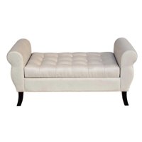 Tapiceria Moderna - Banqueta Baul Diva Color Beige