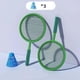 thumbnail image 3 of Juego De Raqueta De Bádminton, Raqueta De Tenis Para Niños Para Entrenamiento En El Patio Trasero, Verde Para Niños, 3 of 5