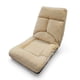 thumbnail image 3 of Sofá puff de piso reclinable gris, 3 of 7