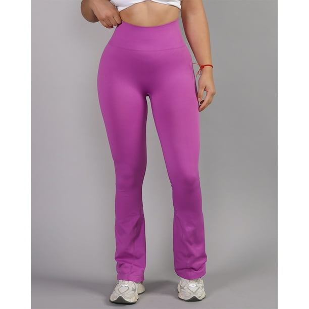 Calzas Push Up Flare Mujer Calidad Premium