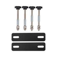 Magideal - S De Pasadores De Montaje De Espaciado De Orificios De 4,72""-6,69"" Reemplaza Fácil De Usar Piezas De Reparación Fáciles De Instalar Conjunto De