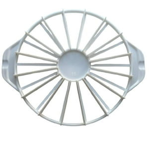 Genérico - Porcionador Para Torta 14 O 16 Trozos Blanco