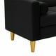 thumbnail image 3 of Sofa Retro 3c Felpa 01 Negro, 3 of 6
