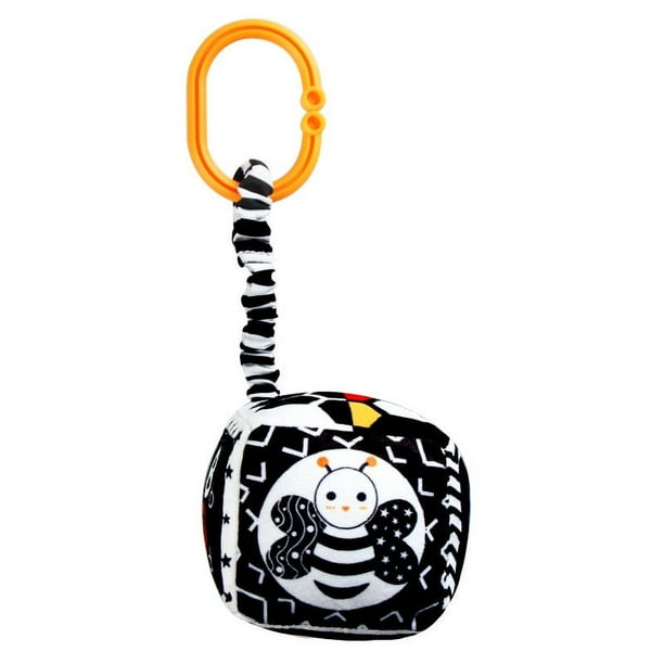 Lathe Hanging Black And White Geometric Shape Toys For Infants And Young Children Black And White Vision Training Sensory Geometry Car Hanging