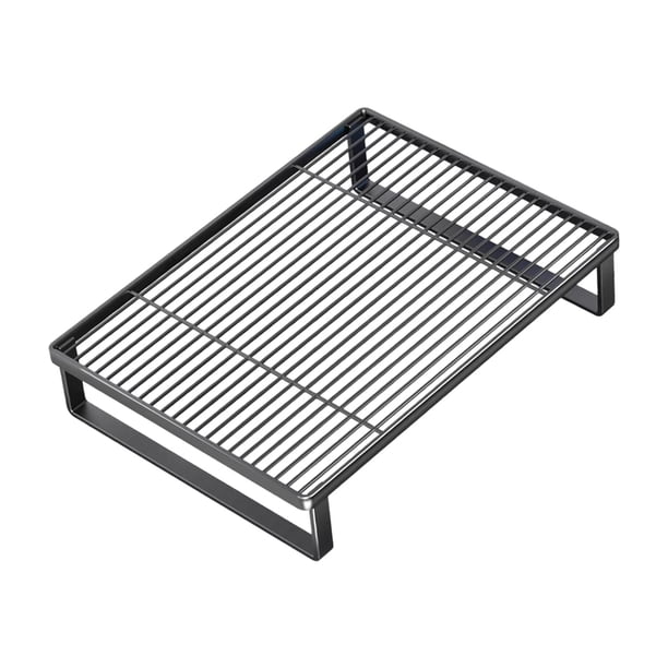 Soporte De La Base Del Estante Para La Casa Del Hogar Para La Plataforma De La Rejilla Para La Cocina De La Cocción De Inducción Cocina Negro S