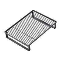 Bothyi - Soporte De La Base Del Estante Para La Casa Del Hogar Para La Plataforma De La Rejilla Para La Cocina De La Cocción De Inducción Cocina Negro S