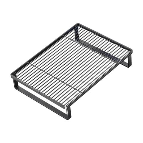 Bothyi - Soporte De La Base Del Estante Para La Casa Del Hogar Para La Plataforma De La Rejilla Para La Cocina De La Cocción De Inducción Cocina Negro S