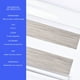 thumbnail image 4 of Cortina Roller Duo Zebra Dia y Noche 220 x 200 Cm Crudo Jaspeado Guiza, 4 of 8