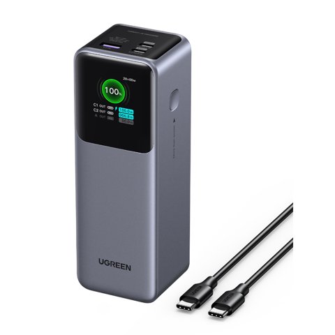 Batería 25.000Mah 200W Usb-C + Usb-A Ugreen