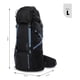 thumbnail image 4 of Mochila Outdoor Summit 65 Grande Negro, 4 of 7
