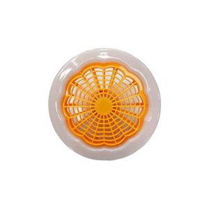 Ioensy - Ventilador De Techo Con Luces Ventilador De Techo Con Lámpara Para Oficina Salón Dormitorio Naranja