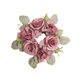 thumbnail image 4 of Corona De Rosas Con Forma De Vela, Aro Para Puerta, Ventana, San Valentín, Rosa Roja, 4 of 5