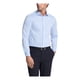 thumbnail image 3 of Camisa de vestir Calvin Klein con cuello personalizado para hombre, azul, 3 of 6