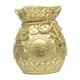 thumbnail image 3 of Florero Maceta Bolsa Forma Decoraciones Arreglos Florales Regalo Amarillo, 3 of 5