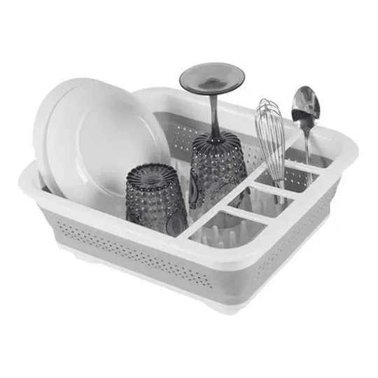 Genérico - Escurridor Platos Organizador Plegable Cocina
